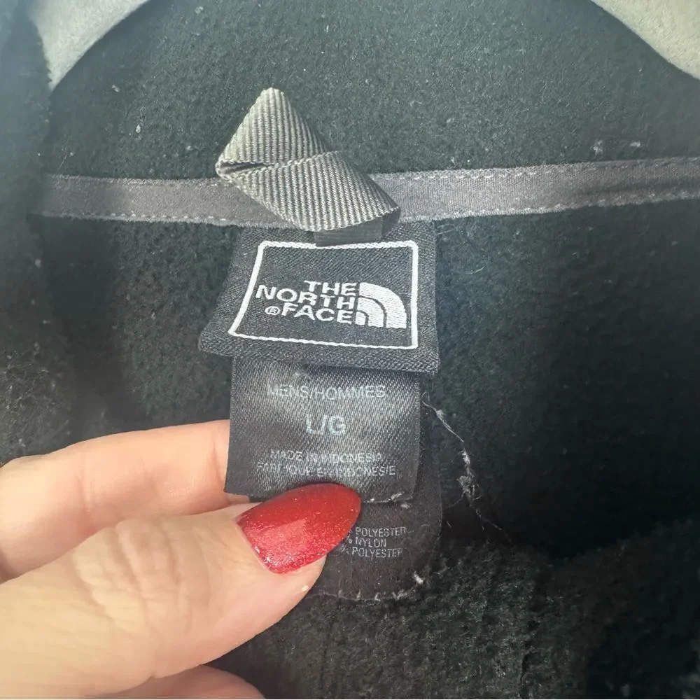 THE NORTH FACE | Black Full-Zip Fleece Jacket Men’s Size Large